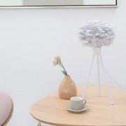 Tripod table - tafellamp standaard white - Ø 19 x 36 cm