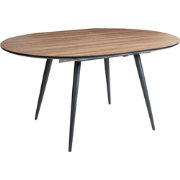 SENIAC - Uitschuifbare eettafel - Lichtbruin - MDF