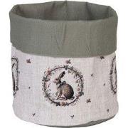 Clayre & Eef Broodmand Ø 15x16 cm Beige Katoen