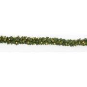 Alaskan Pine guirlande slinger 270 x 30 cm met warm LED kerstboom