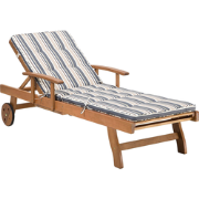 JAVA  - Strandstoel - Donkerblauw - Acaciahout