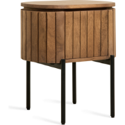 Mokka Nachtkastje - Lichtbruin Staand