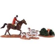 Fox hunt, set of 5