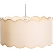 GAIREZI - Hanglamp - Wit/Lichtbeige - Stof
