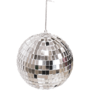 Christmas Decoration -  Christmas Hanger - Discoball - Foam - Silver -...
