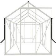 Tuinkas Kate I Full Options wit 3 mm veiligheidsglas