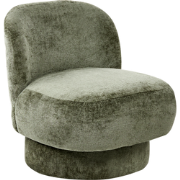 AYLO - Draaifauteuil - Groen - Chenille