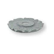 Wierookhouder Speksteen bloem 10.5 cm