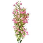 Clayre & Eef Kunstbloem 33 cm Roze Groen Kunststof