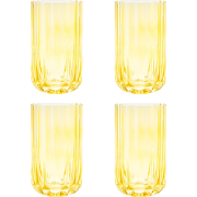 Longdrink Gaia | Set van 4 | Sapglas | Cocktailglas | 460ml | oker