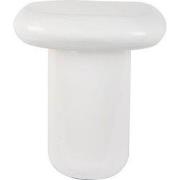 Bijzettafel Roca High - Wit - 40x40x45cm