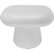 Bijzettafel Roca - Wit - 49x49x36cm