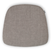 Fem zitkussen warm grijs