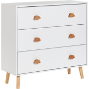CLOUDY - Commode - Wit/Lichthout - MDF