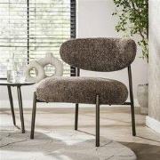 Hoyz Collection - Fauteuil Round - Tissee Cargo Bruin