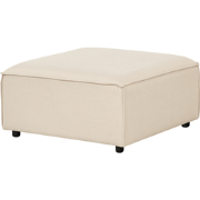 ARDAL - Ottomaan - Beige - Polyester