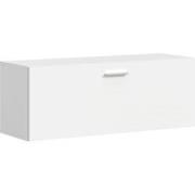 Vaga Schoenenkast Wandgemonteerd 104x39cm Wit