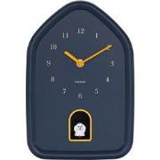 Karlsson - Wandklok Modern Doggy - Donkerblauw- Ø29,1cm