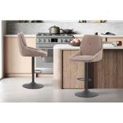 Barkruk 'Sabine' Stof Ote Sea 173 Draaibaar Zand