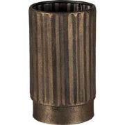 Clayre & Eef Vaas Ø 11x18 cm Goudkleurig Metaal