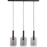 Hanglamp Lekar - Smoke Glas - 100x22x32cm - 3L
