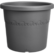 Algarve cilindro 30 antraciet bloempot