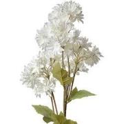 Clayre & Eef Kunstbloem 72 cm Wit Kunststof