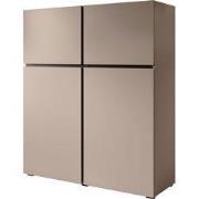 Meubella - Dressoir Cainan - Beige - 119 cm - Hoog