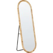 MONTOT - Staande spiegel - Naturel - Rotan