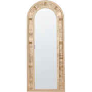 FRANEY - Wandspiegel - Naturel - Rotan