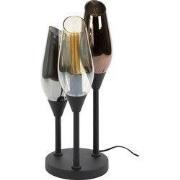 Tafellamp Zwart - 3-lichts - 25x25x59cm - Cocoon