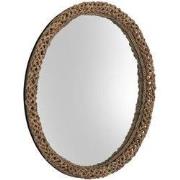 MUST Living Mirror Puerto Rico,Ø80 cm, abaca
