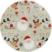 Unique Living - Placemat Present - Ø38cm - Multikleur