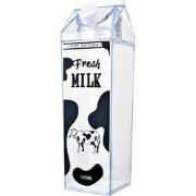 Clayre & Eef Drinkfles 1000 ml Transparant Kunststof Koe