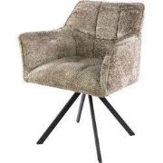 Eetkamerstoel Zand - Draaibaar - Alura - Set van 2