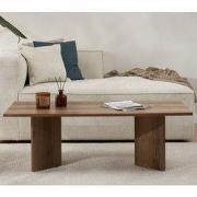 Salontafel Sabin Walnut 119x60 cm Melamine