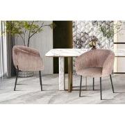 Stoel 'Sevilla' Corduroy Fabb Hyper 38 Zand - 62 x  x 57 - Stof, Metaa...