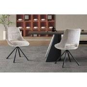 Stoel 'Dante' Stof Beige - 60 x  x 44