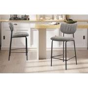 Tellerstoel 'Antura' Stof Ote Lisa 456 Donkergrijs - 53 x  x 43