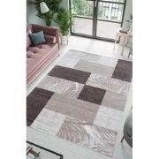 Jaden Modern Bruin vloerkleed - Laagpolig - 160 X 230 CM