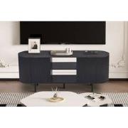 TV-meubel 'Lagos' 140 cm Decor Donkerbruin - 140 x  x 40 - MDF