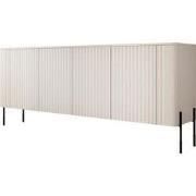 Meubella - Vivi - Dressoir - Beige - 190 cm