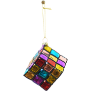 Xmas Hanger -Rubix Cube - Multi Color - 5,5x5,5x5,5cm