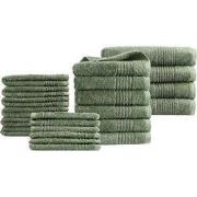 PHLOX Supreme Handdoeken 22 delig set - Zware kwaliteit 600 g/m2 - Oud...