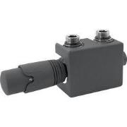 Universele verbindingsthermostaat antraciet
