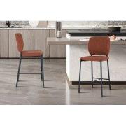 Barkruk 'Sophia' Stof Roest - 56 x  x 99.00