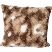 PTMD - Sierkussen Geraldine - Bruin - 60x10x60cm