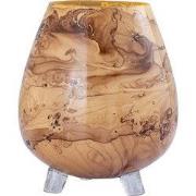 PTMD - Windlicht Jamillia - Bruin - 19x19x21cm