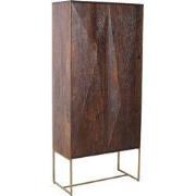 PTMD - Kast Onyx - Bruin - 80x40x180cm