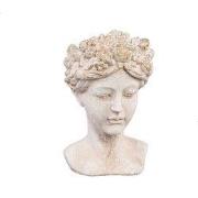 PTMD - Beeld Sherlene - Beige - 18x19x30cm